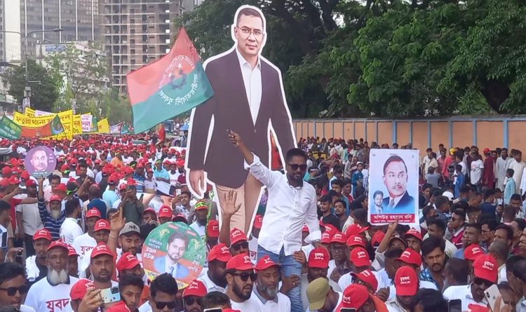 তারুণ্যের সমাবেশে মশিউর রনির তাক লাগানো শোডাউন